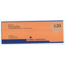 ARGENTINA 1995 GJ CARNET 2703 (3) COMPLETO NUEVO MINT U$ 160